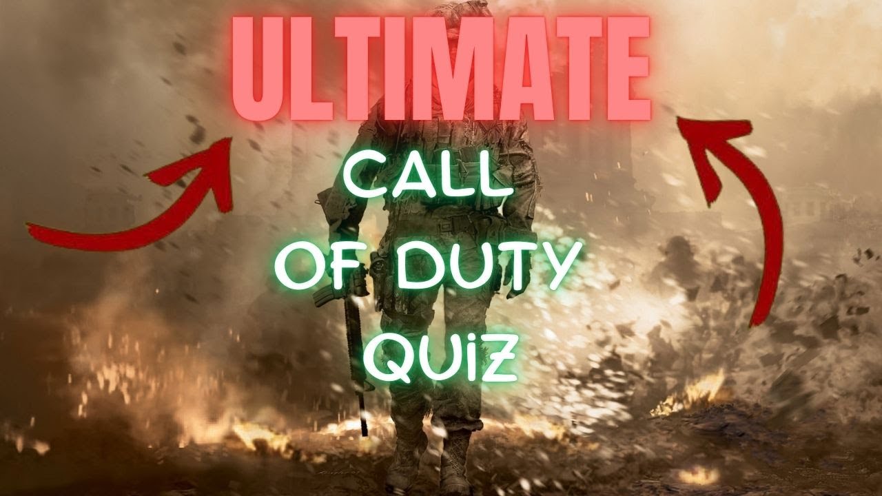 ULTIMATE Call of Duty QUIZ
