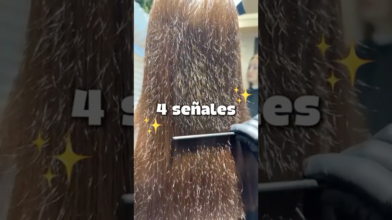 4 SE&Ntilde;ALES que tu CABELLO se va a ROMPER 😱😭 #tipsparachicas #glowup #cabello #beautytips