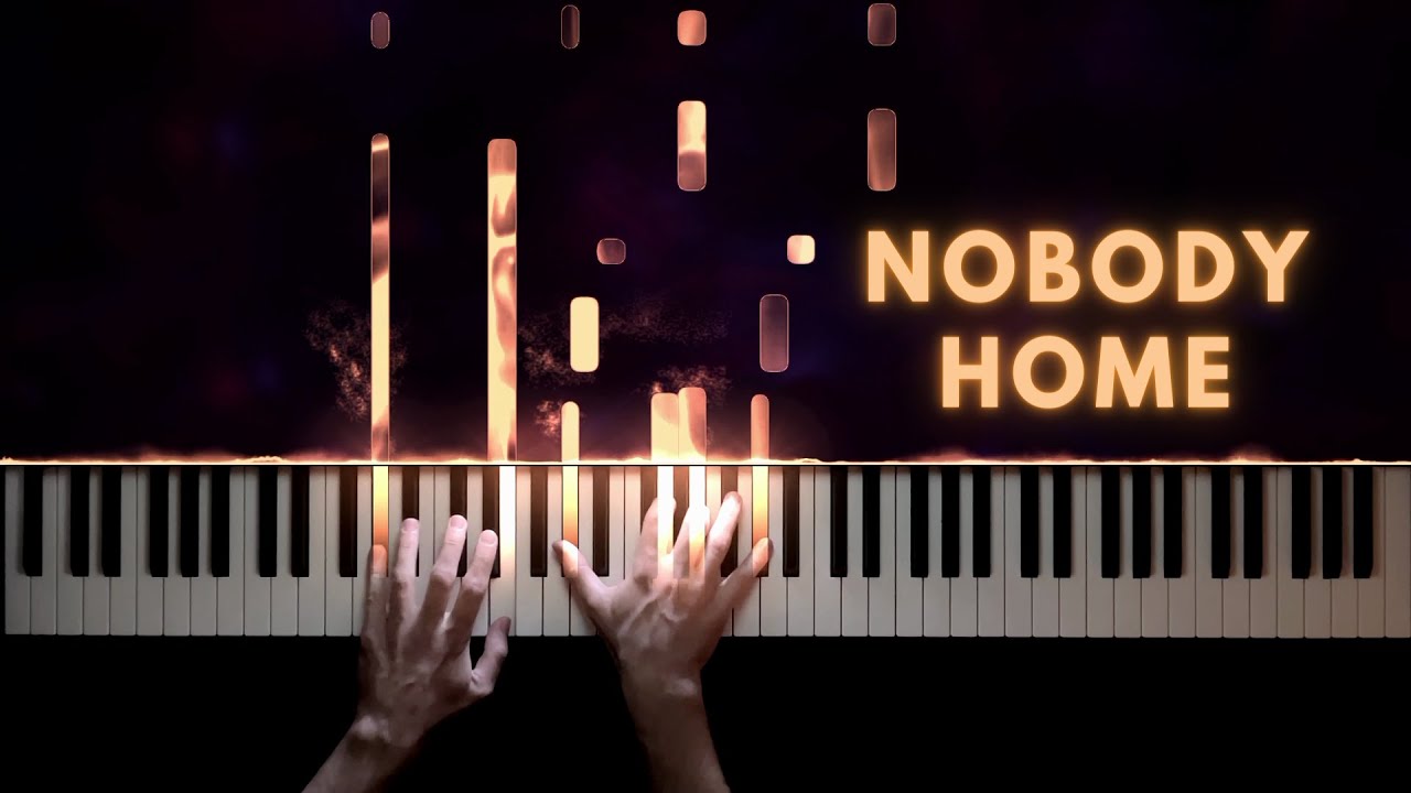 Pink Floyd - Nobody Home | Piano Cover + Sheet Music