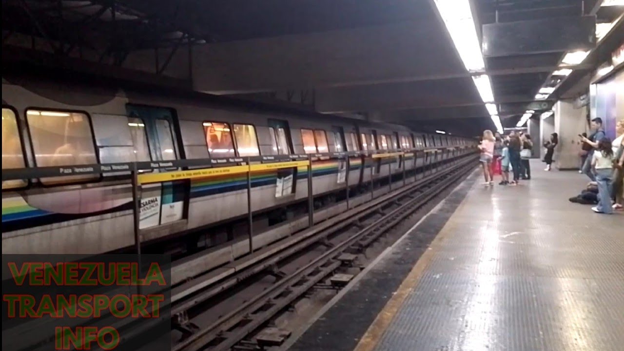 Estación terminal Plaza Venezuela L3 (Dic 2023) Metro de Caracas