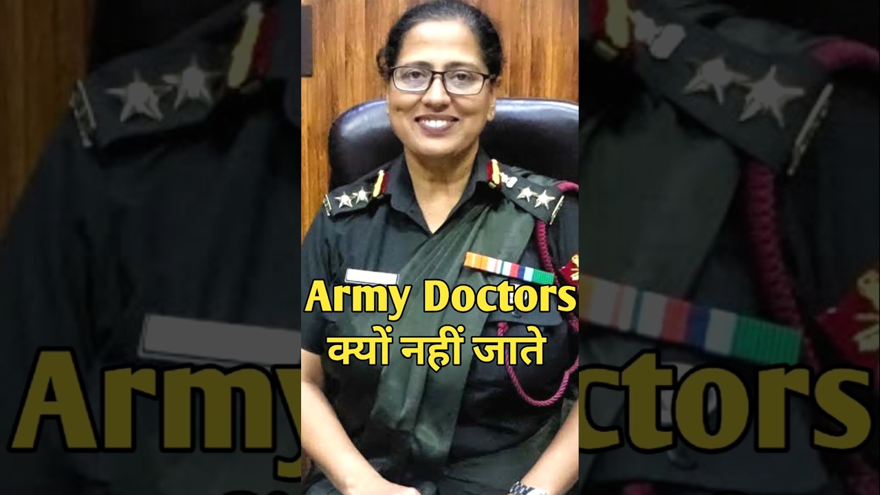 Indian Army Doctors warzone mein kyu nahi jaate🤔 #shorts #indianarmy #armydoctor #shortsfeed