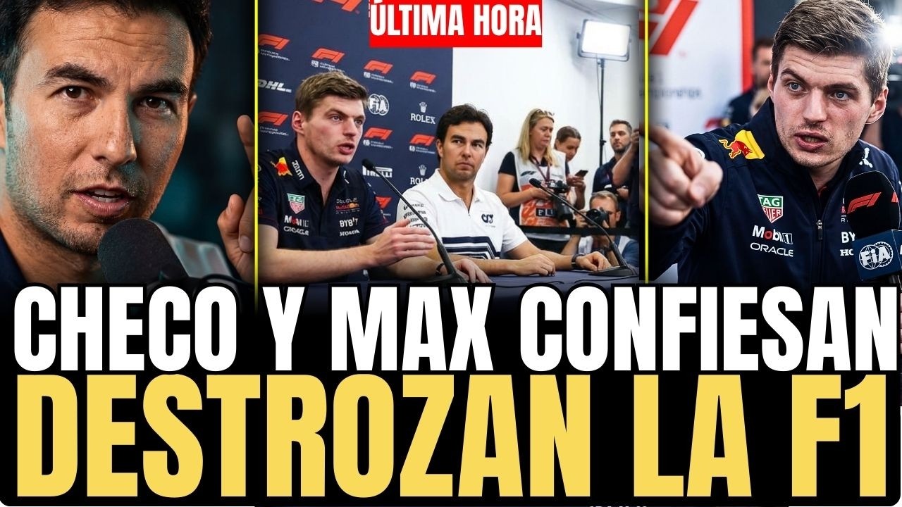 ¡CHECO y MAX DESTROZAN la nueva F1! La FIA ya no puede IGNORAR el ESCÁNDALO