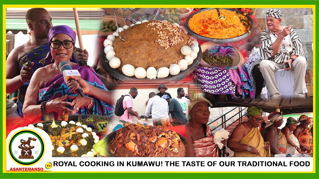«Возвращение к истокам» 🔥... «Традиционные лидеры готовят местные блюда для жителей Кумаву». 😍