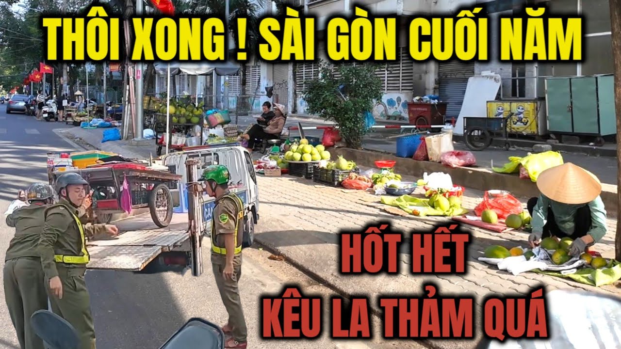 THÔI XONG SÀI GÒN CUỐI NĂM LẬP LẠI TRẬT TỰ HỐT HẾT KHÔNG THA, KÊU LA THẢM QUÁ ! PHÚ MỸ HƯNG NGÀY NAY