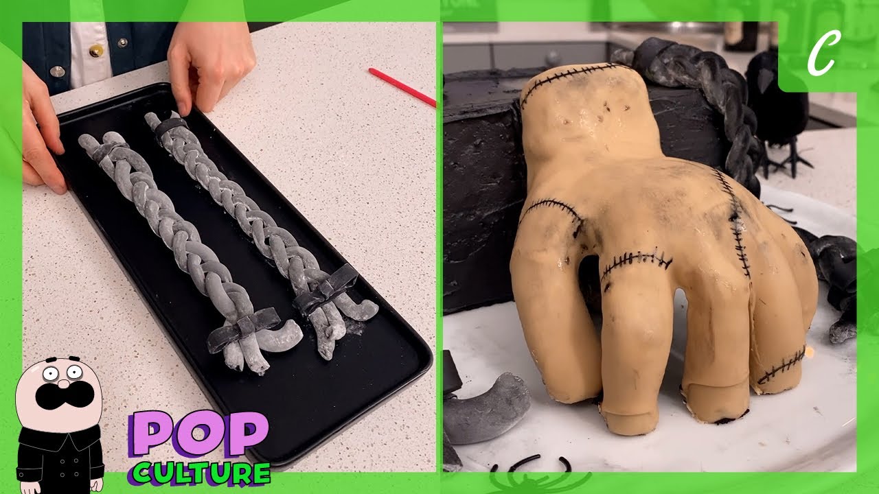 Le gâteau Mercredi de la famille Addams !
