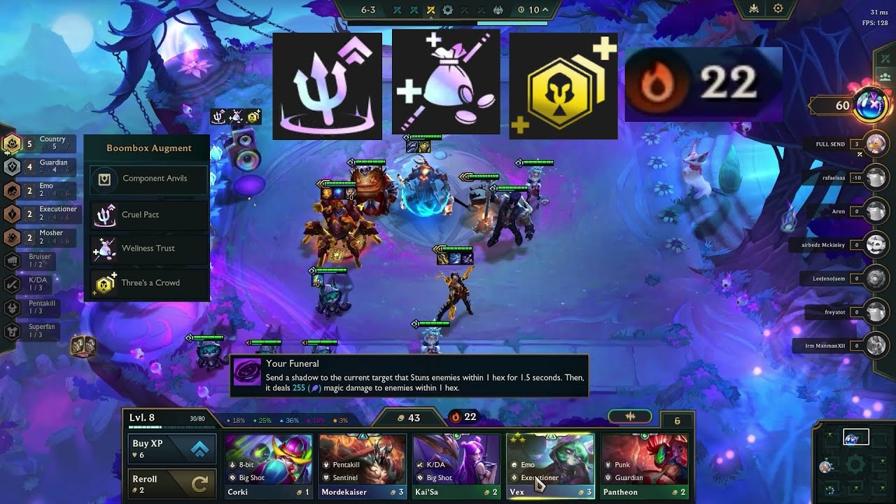 Cruel Pact - Country Samira/Urgot ⭐⭐⭐ Perfect game! 23 ws! TFT set 10