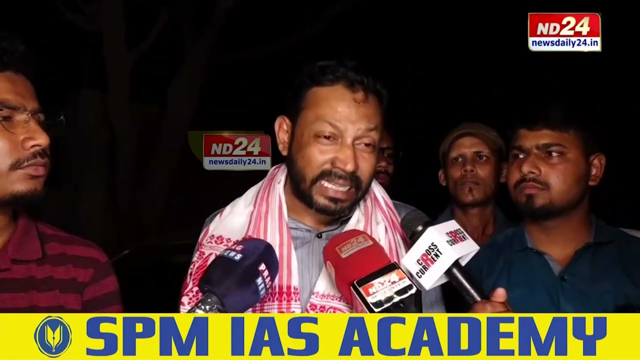 জে'লৰ পৰা মুক্ত হৈ কান্দি কান্দি কি ক'লে দিলোৱাৰ হুছেইন মজুমদাৰে?