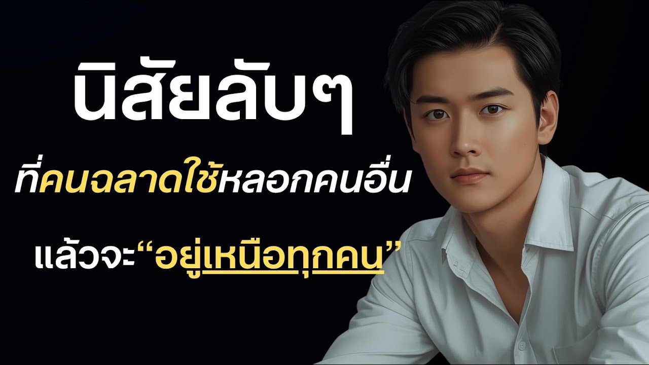 นิสัยลับๆ ‘’ที่คนฉลาดใช้หลอกคนอื่น‘’ เขาจึงอยู่เหนือทุกคน ?