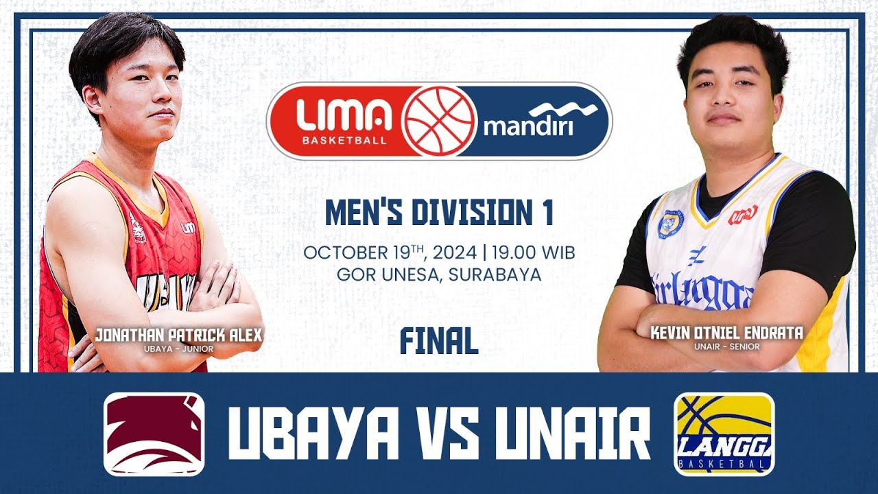 UBAYA vs UNAIR Finals Men's Division 1 | Surabaya