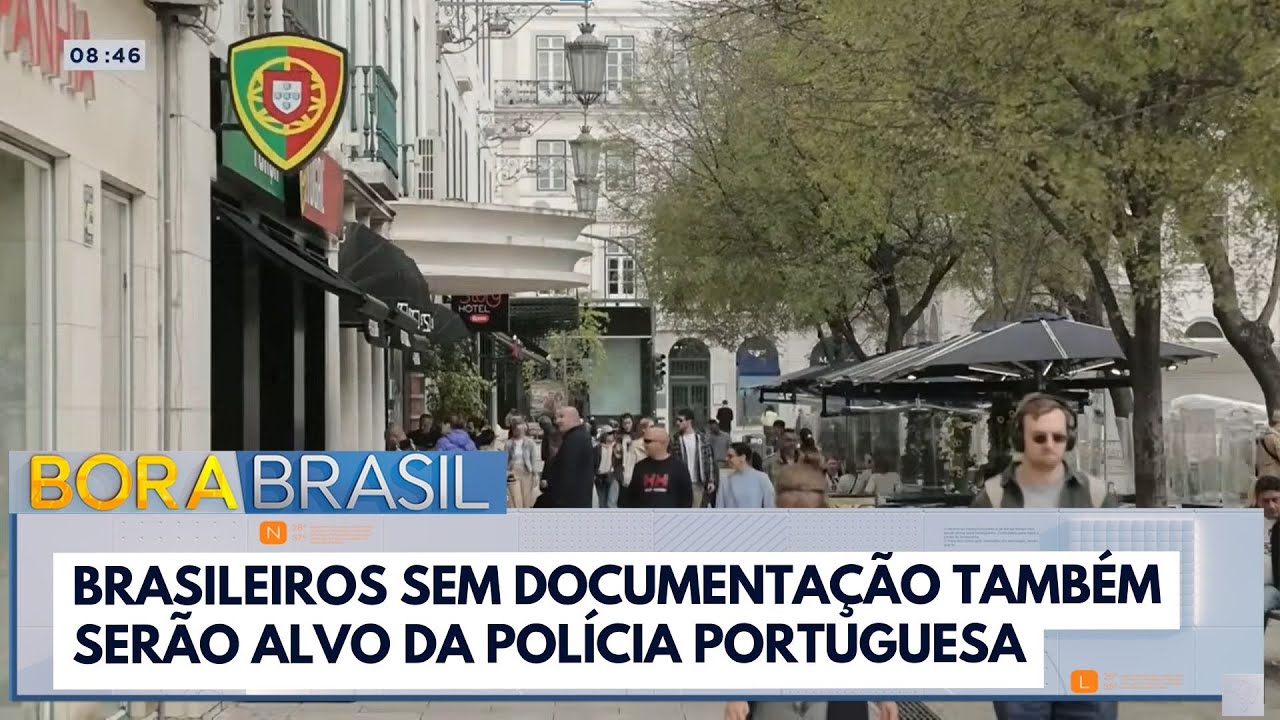 Polícia começa a agir contra imigrantes ilegais em Portugal | Bora Brasil