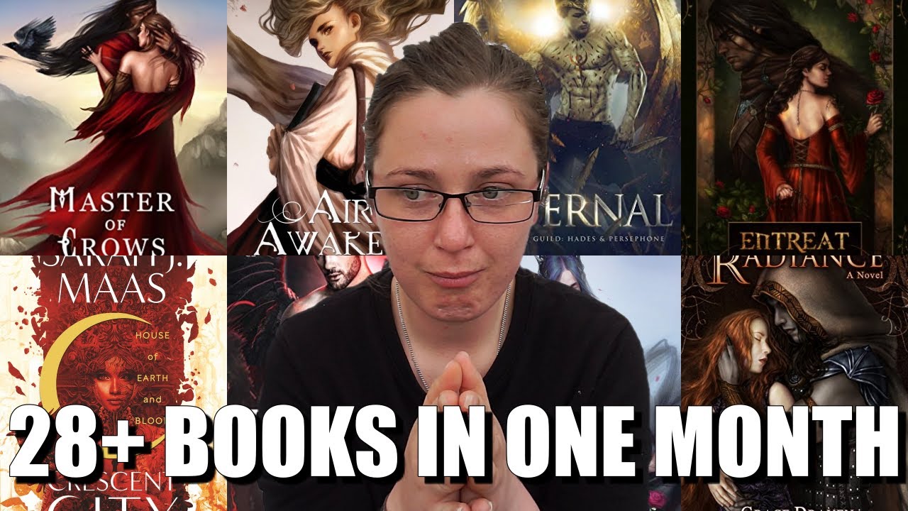 I read 28 FANTASY ROMANCE books in one month... | March wrap up