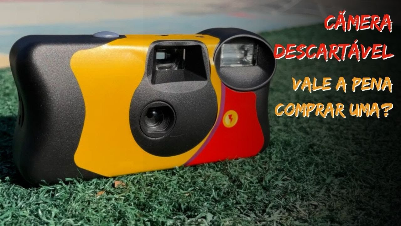 Câmera descartável Kodak, vale a pena? O analógico esta de volta?