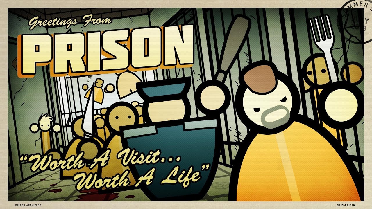 Prison Architect | الهروب من السجن (1#) بداية تكوين العصابه | Ayoub 6669
