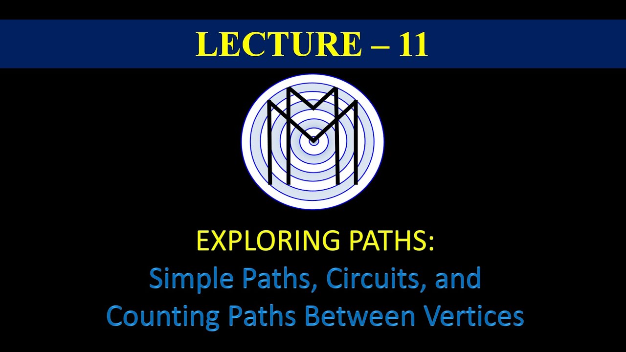 Exploring Paths: Simple Paths, Circuits, and Counting Paths Between Vertices