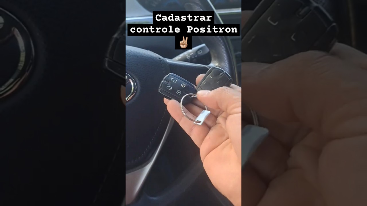como cadastrar, programar controle de alarme Positron, repido e f&aacute;cil #positron #alarme