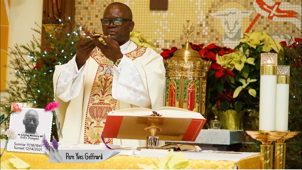 Pere Yves Geffrard | Pwal antre nan moment de communion