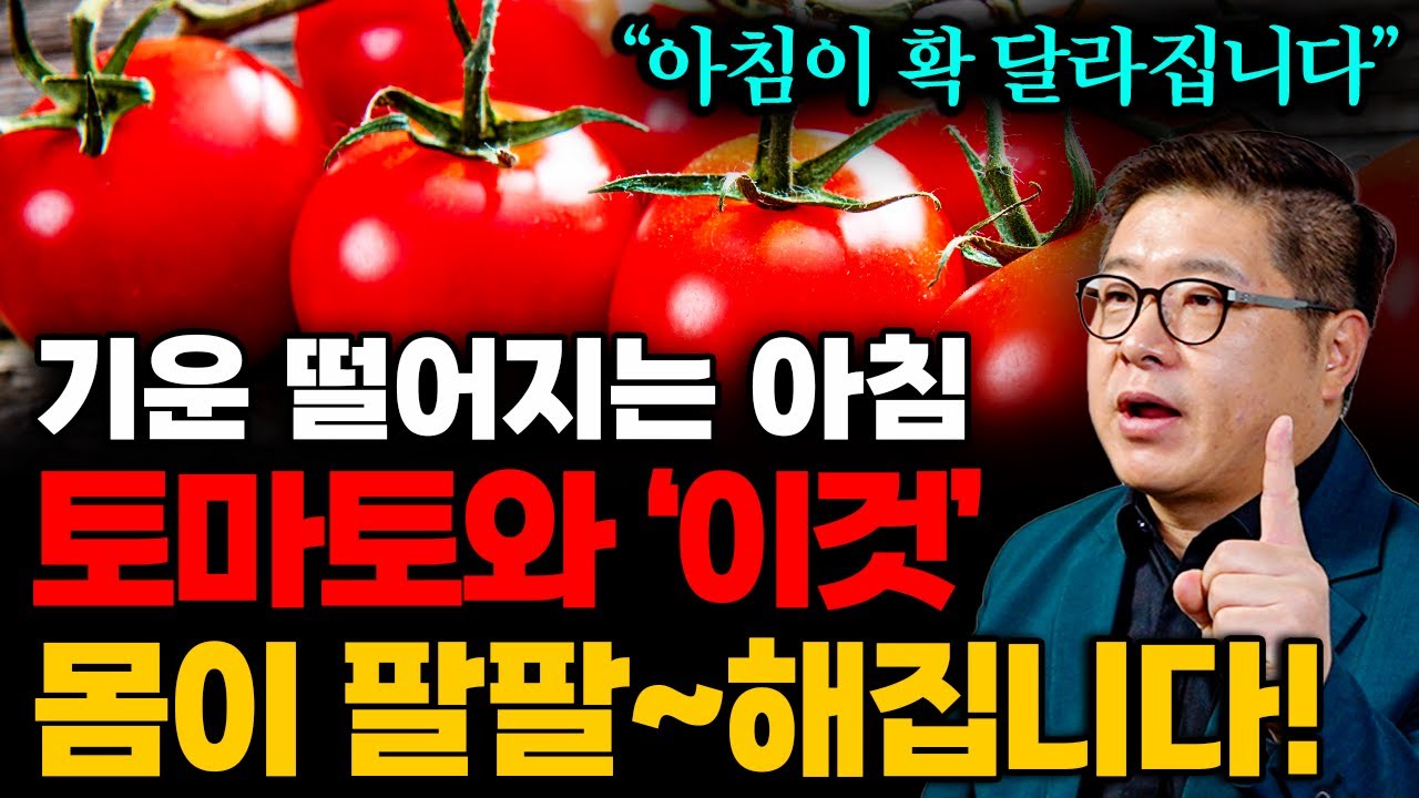 기운 없고 피곤할 때, '이 음식' 드세요. 온몸이 팔팔해집니다! (차윤환 교수)