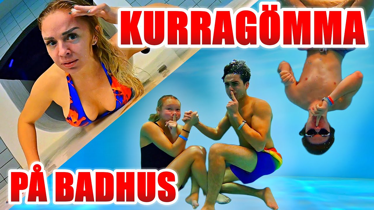 KURRAGÖMMA PÅ BADHUS - SVERIGES FÖRSTA ACTIONBAD *KOKPUNKTEN