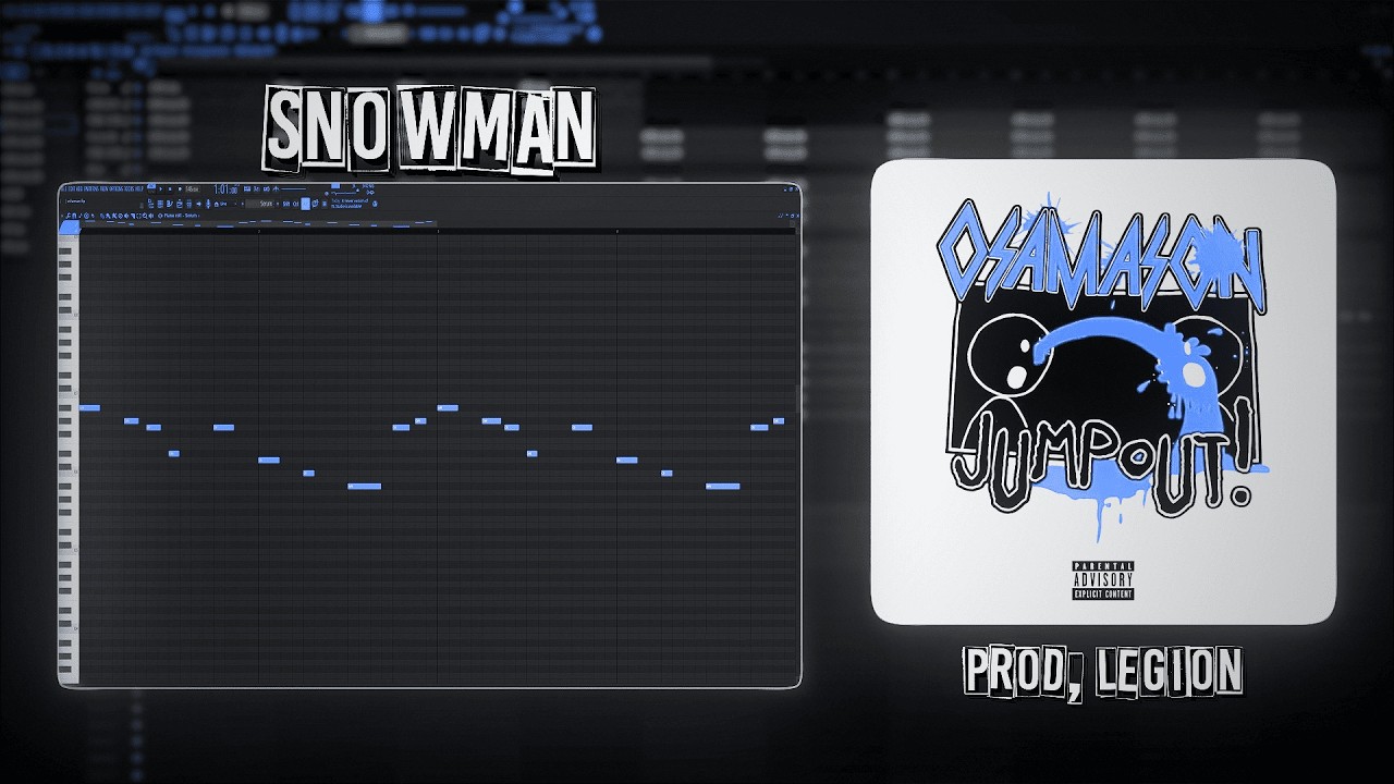 how 'snowman' by osamason was made