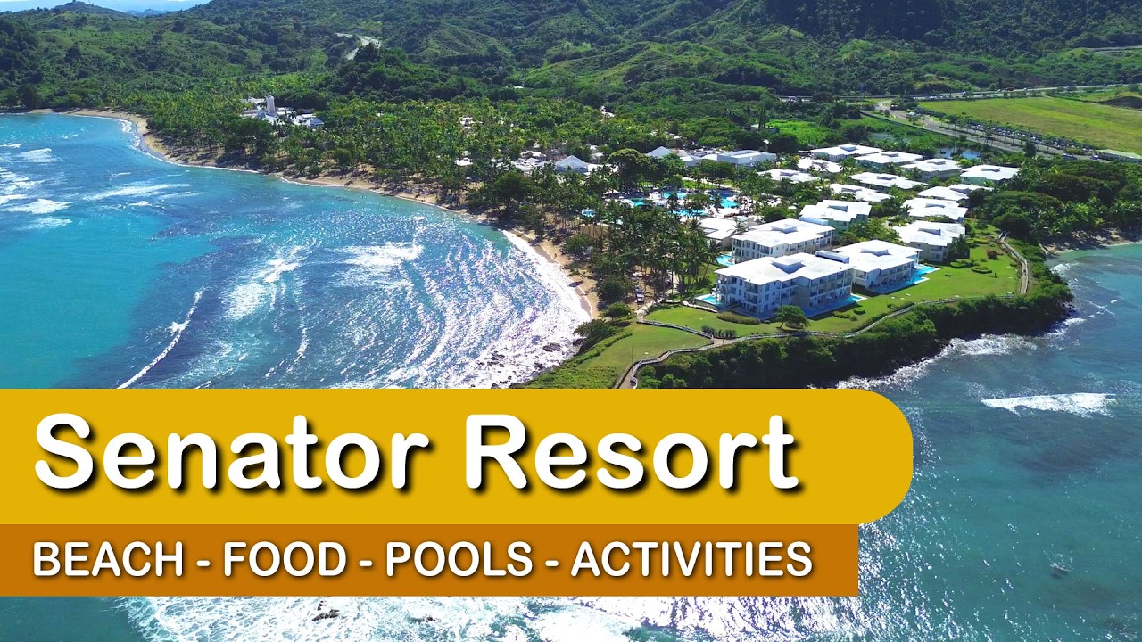 Обзор курорта Senator All Inclusive Resort в Пуэрто-Плате — пляж, еда, бассейн, территория.