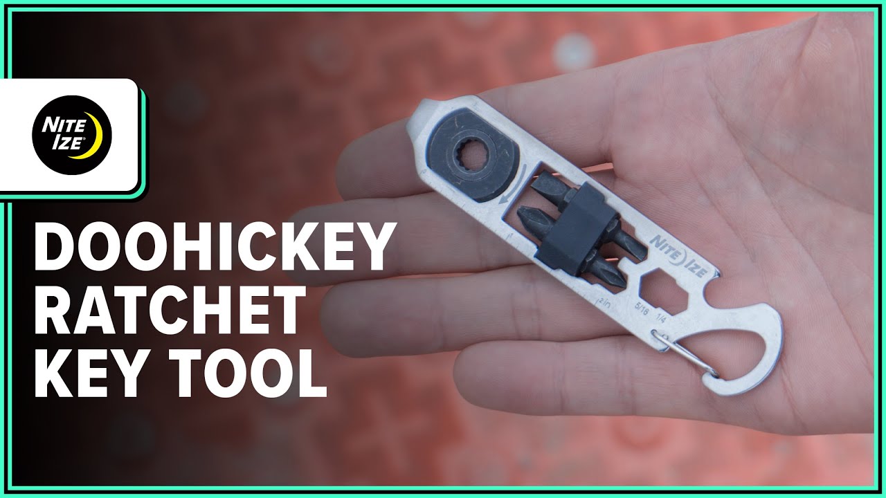 Best Multitool? Nite Ize Doohickey Ratchet Key Tool Review (2 Weeks of Use)