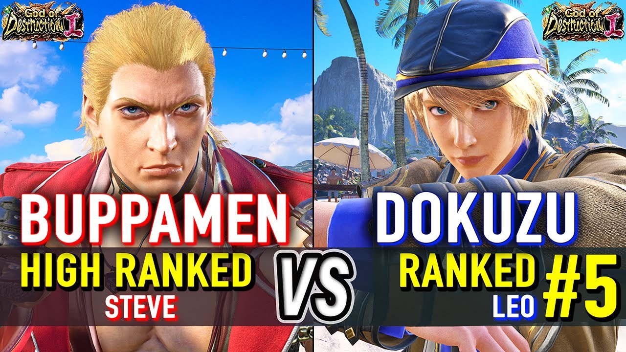 T8 🔥 BUPPAMEN (Steve) vs DOKUZU (#5 Ranked Leo) 🔥 Tekken 8 High Level Gameplay
