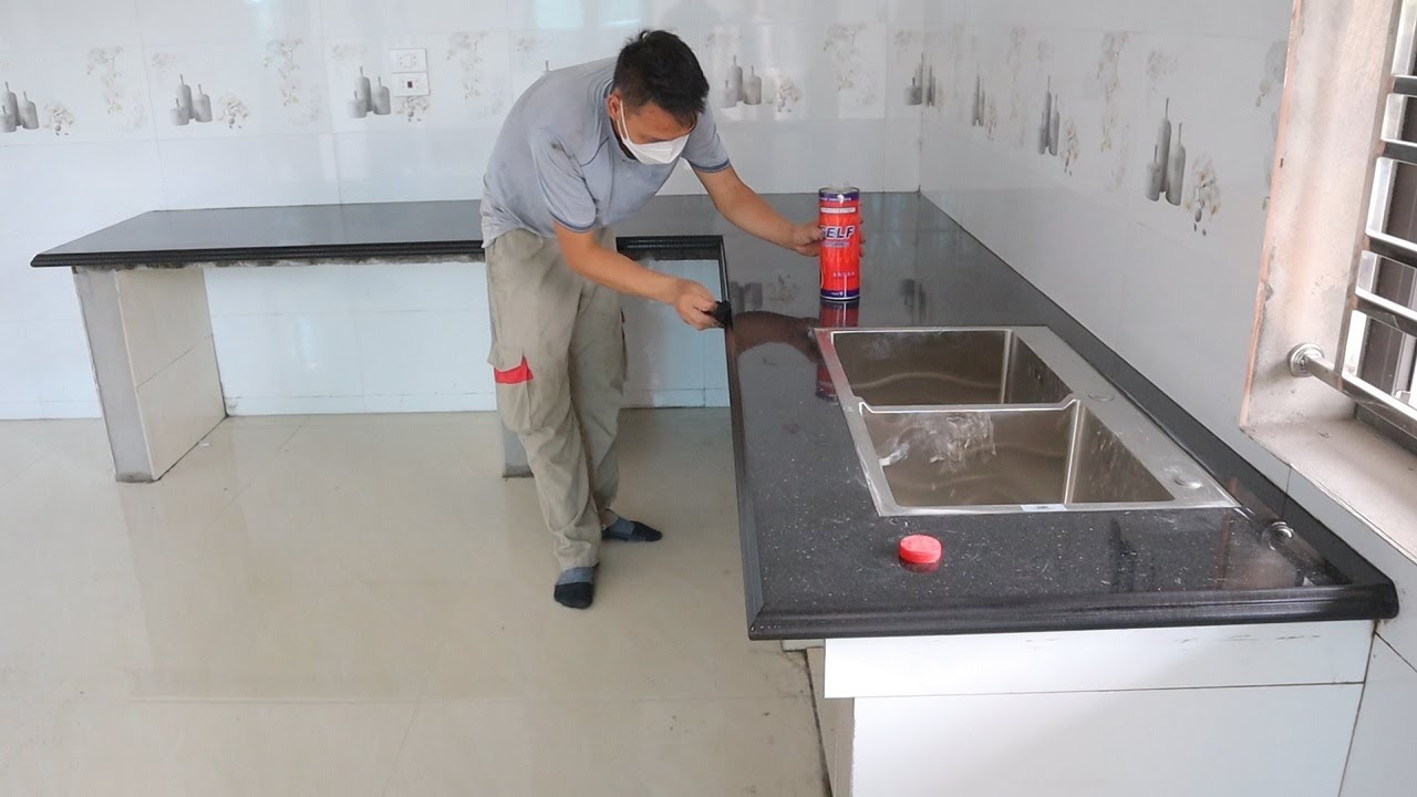 Construction Kitchen Table Complete - How To Installation Kitchen Table With Granite