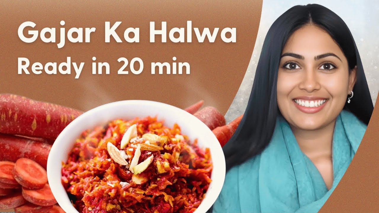 Healthy Gajar ka Halwa | Healthy Food Recipe | Subah Saraf