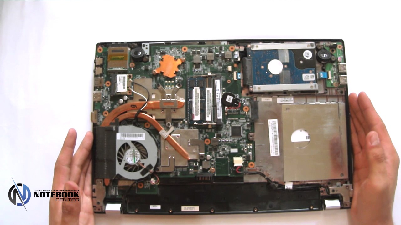 Acer TravelMate 5760 - Disassembly and cleaning