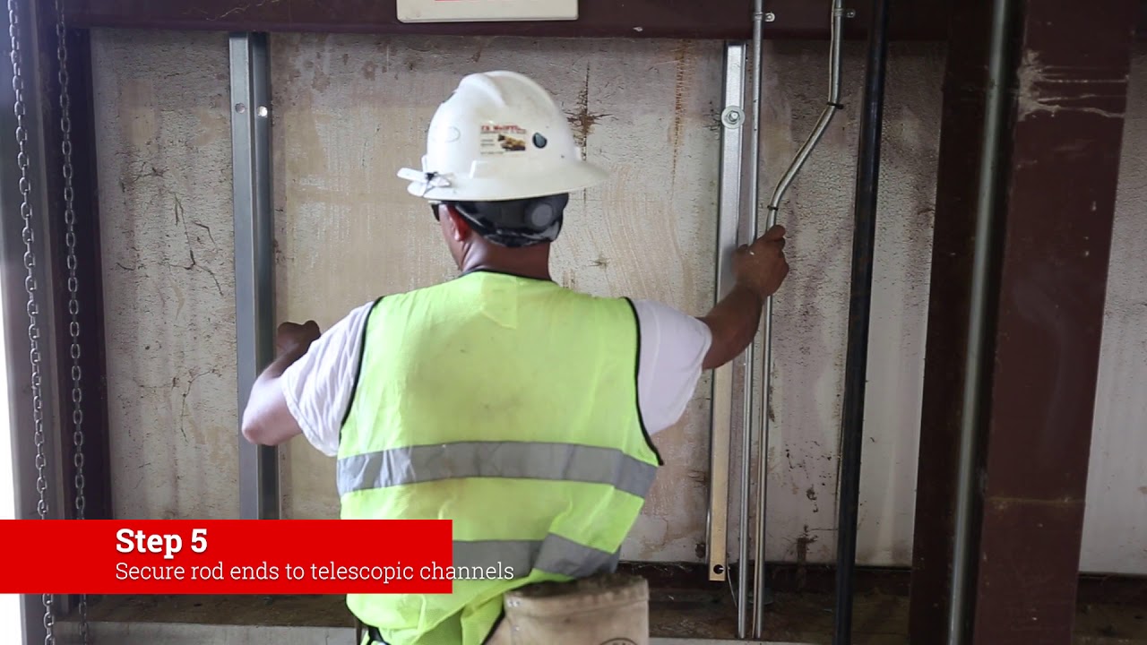 Door Canopy Installation for Metal Wall | Metallic Products
