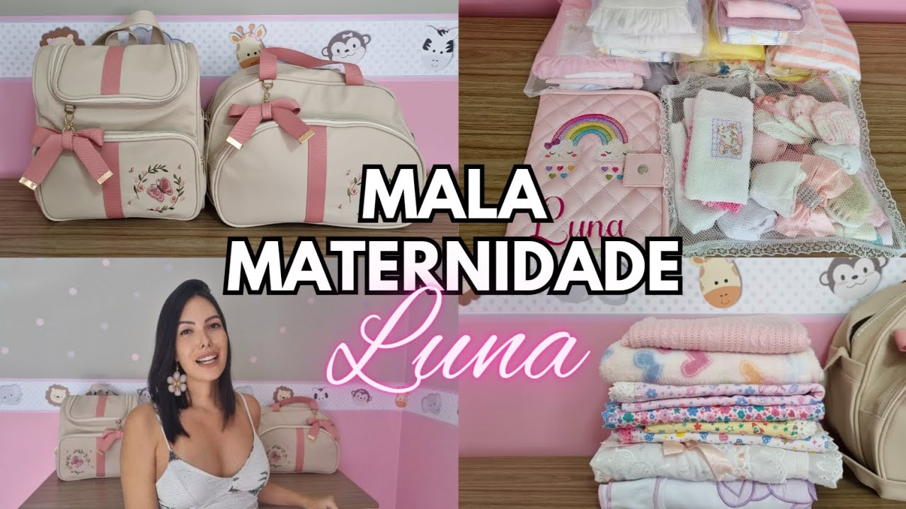 MALA MATERNIDADE | Tudo o que vou levar | 35 semanas de gravidez