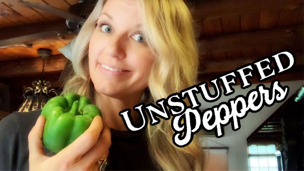 Getting Stuffed with Unstuffed Pepper Beef Skillet!