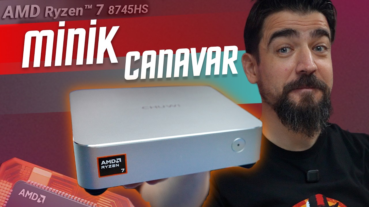 EL KADAR Mini PC! Chuwi AuBox AMD Ryzen 7 8745HS incelemesi