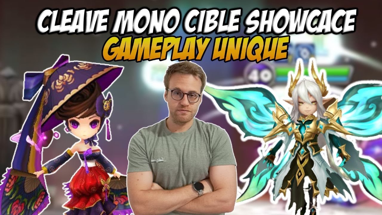 Il joue une CLEAVE différente de ce qu'on peut voir en RTA et ça fait plaisir! SL Summoners War