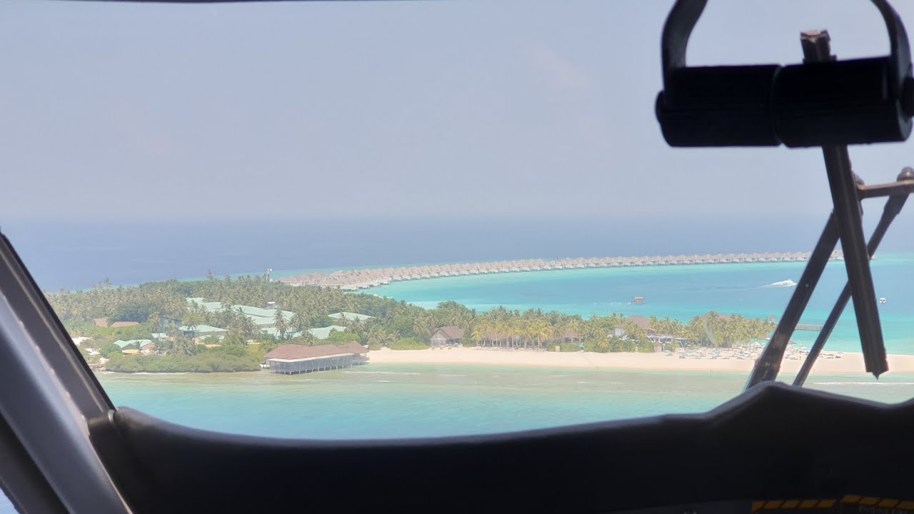 Finolhu baa atoll Maldives Water Villa lagoon side
