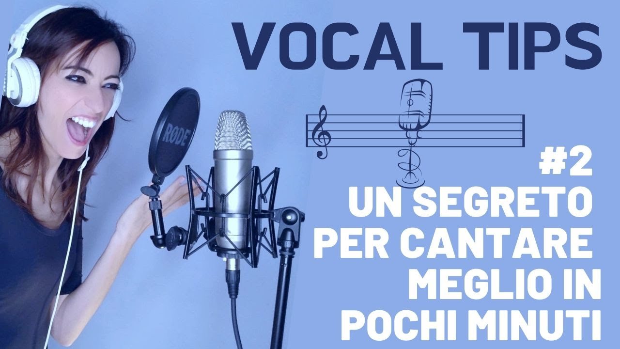 PRIMO SEGRETO PER CANTARE MEGLIO IN POCHI MINUTI allenando la voce. Esercizio RUBA FIATO