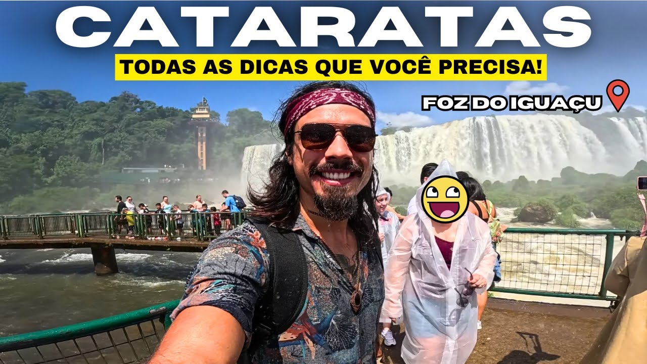CATARATAS FOZ DO IGUAÇU - UMA DAS SETE MARAVILHAS DO MUNDO!