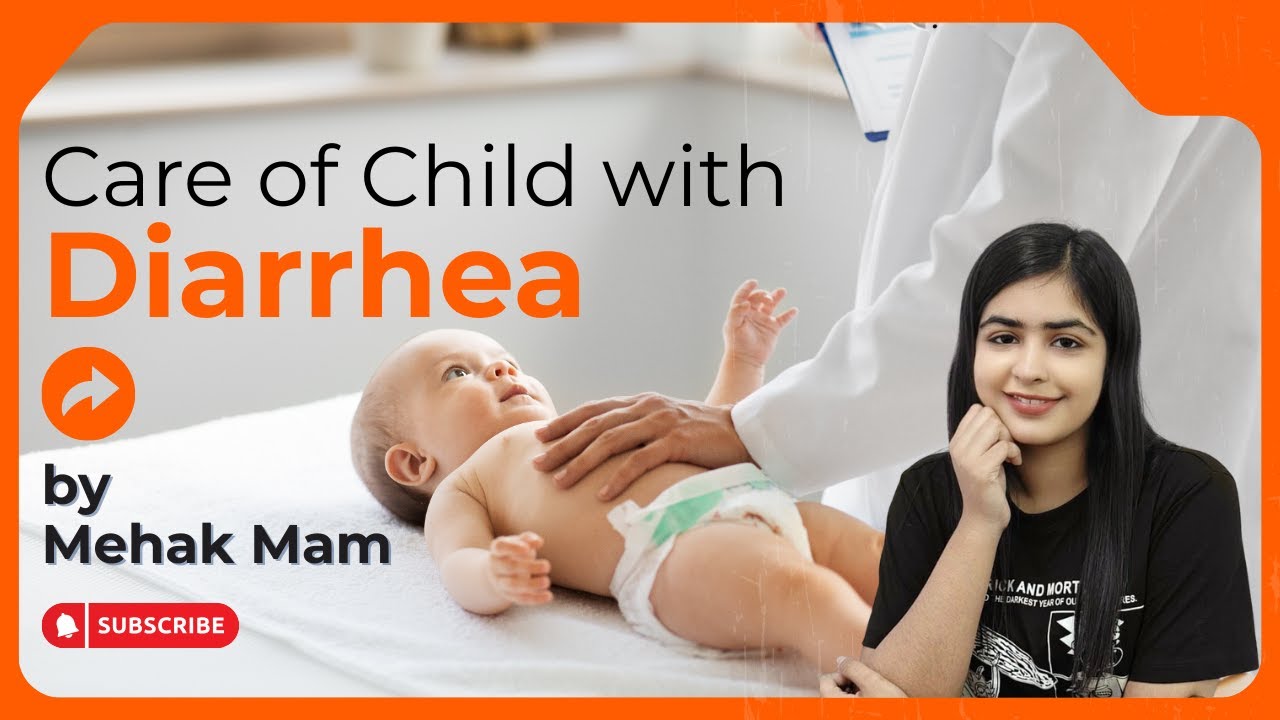 Care for a child with diarrhea | Mehak Mam | Shri Balaji Nursing #diarrhea #constipation #nurse