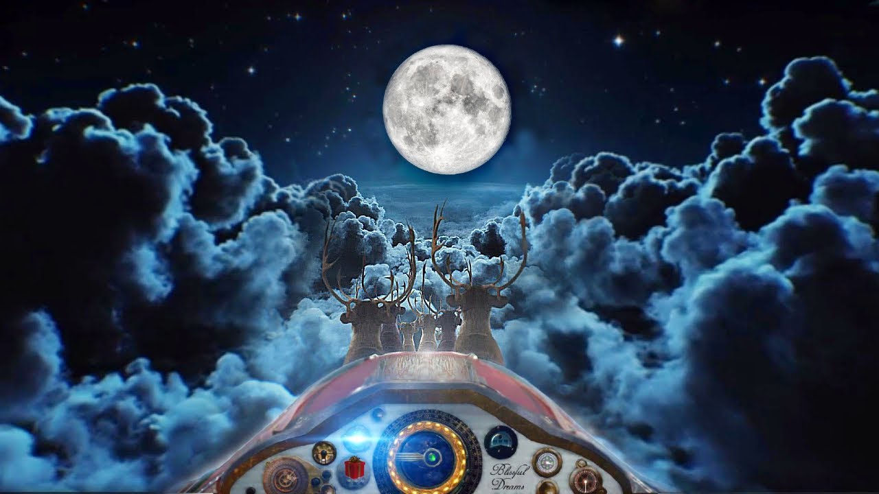 Christmas Sleigh Ambience 🦌 Sounds for Sleep