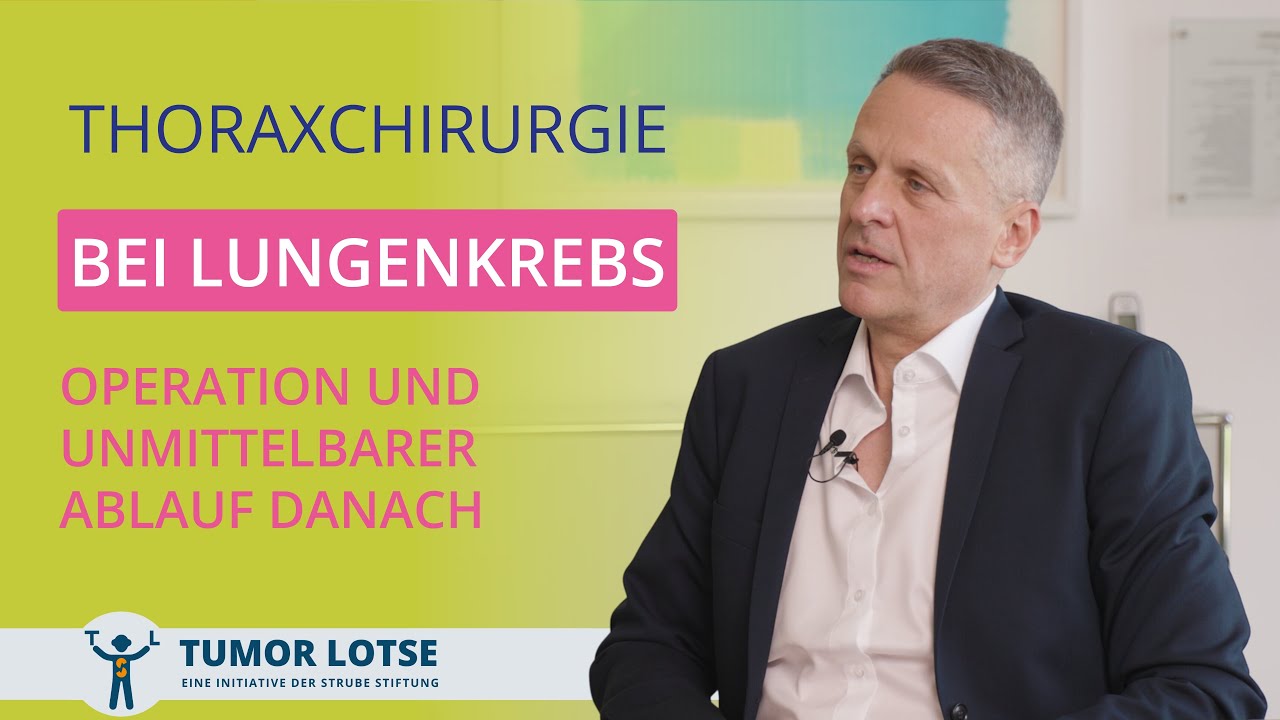 Ablauf einer Lungenkrebs-Operation