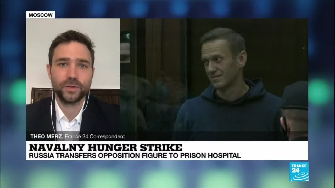 Navalny hunger-strike: Russia transfers opposition figure to prison hospital