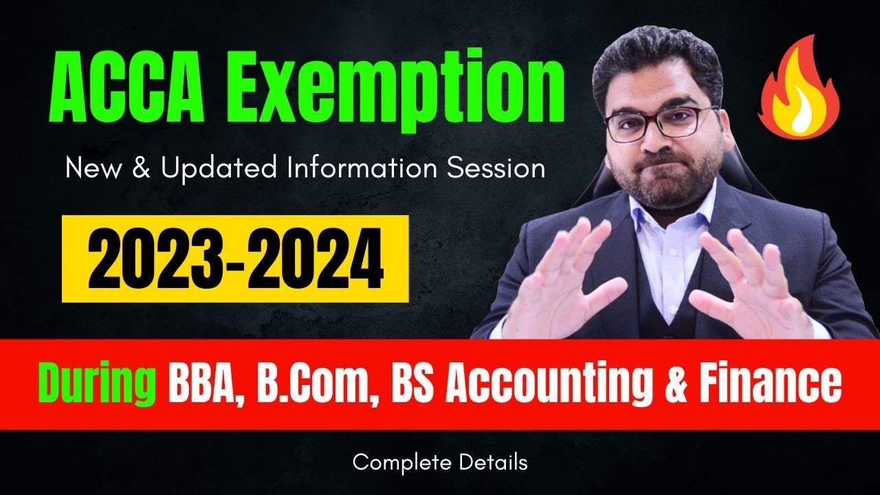 Unlocking Your ACCA Success: Graduates' Guide to Conditional Exemptions!