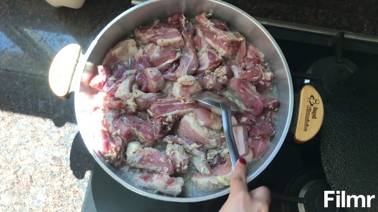 Costelinha de Porco frita - CozinhAmo