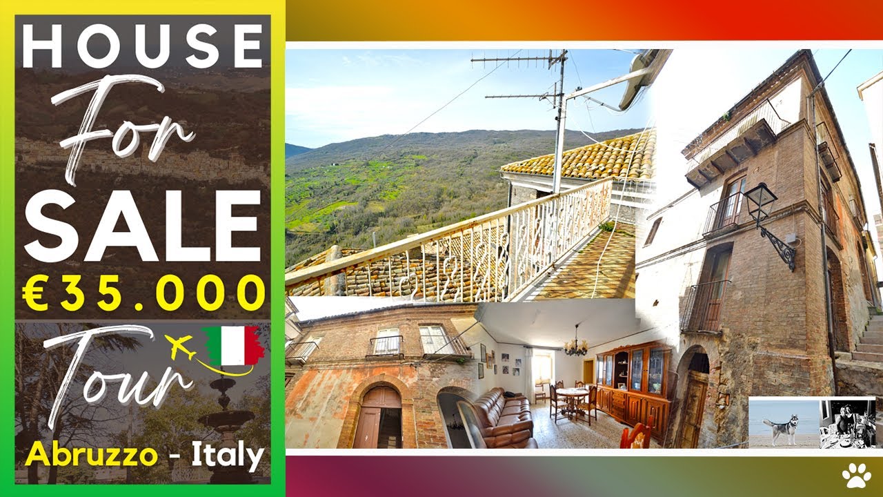 Property consisting of two residential units for sale in Abruzzo | Historical Building in Italy Tour