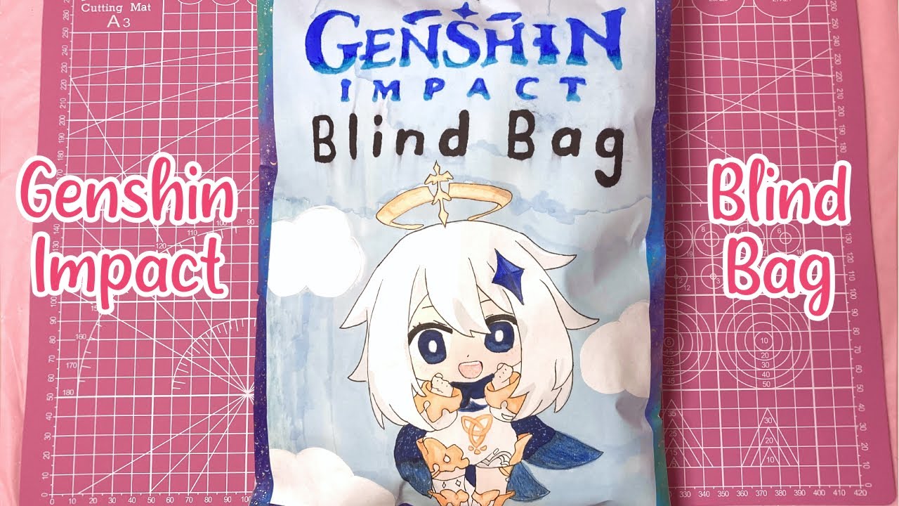 Genshin Impact ✨ Paper Blind Bag | ASMR | sanriolve