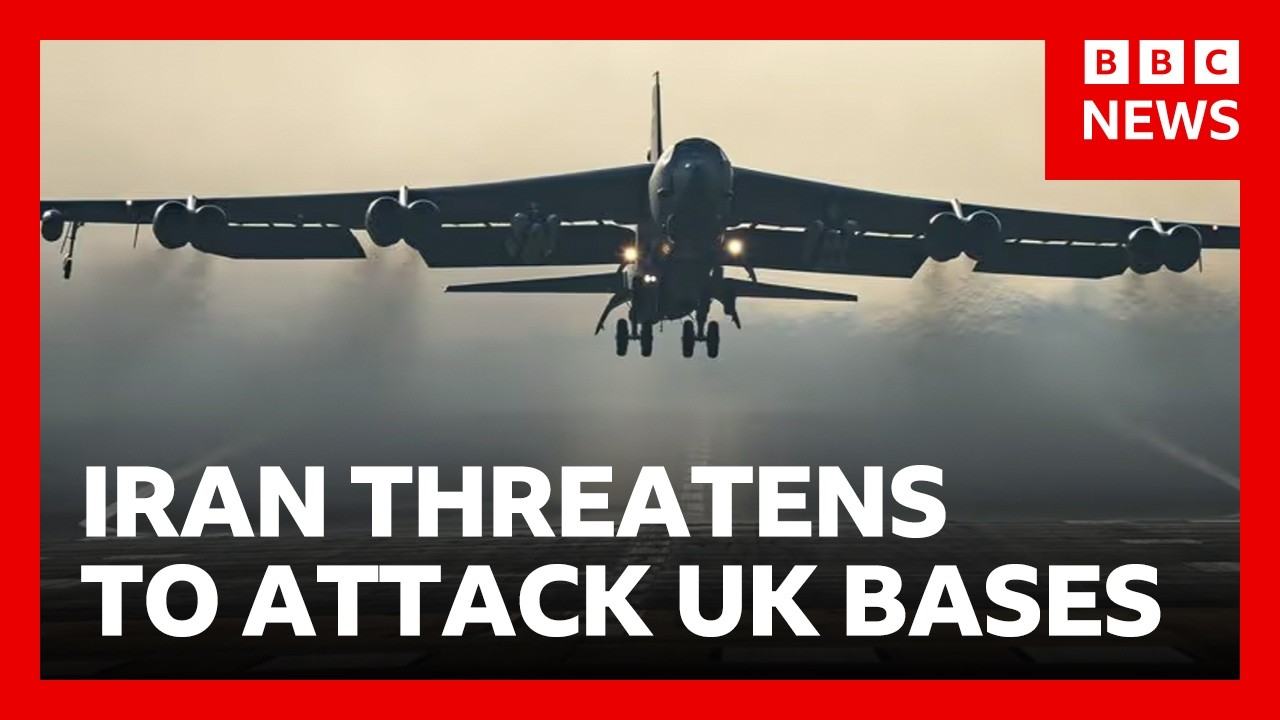 Iran threatens to attack UK bases used by US forces - risking wider war | BBC News