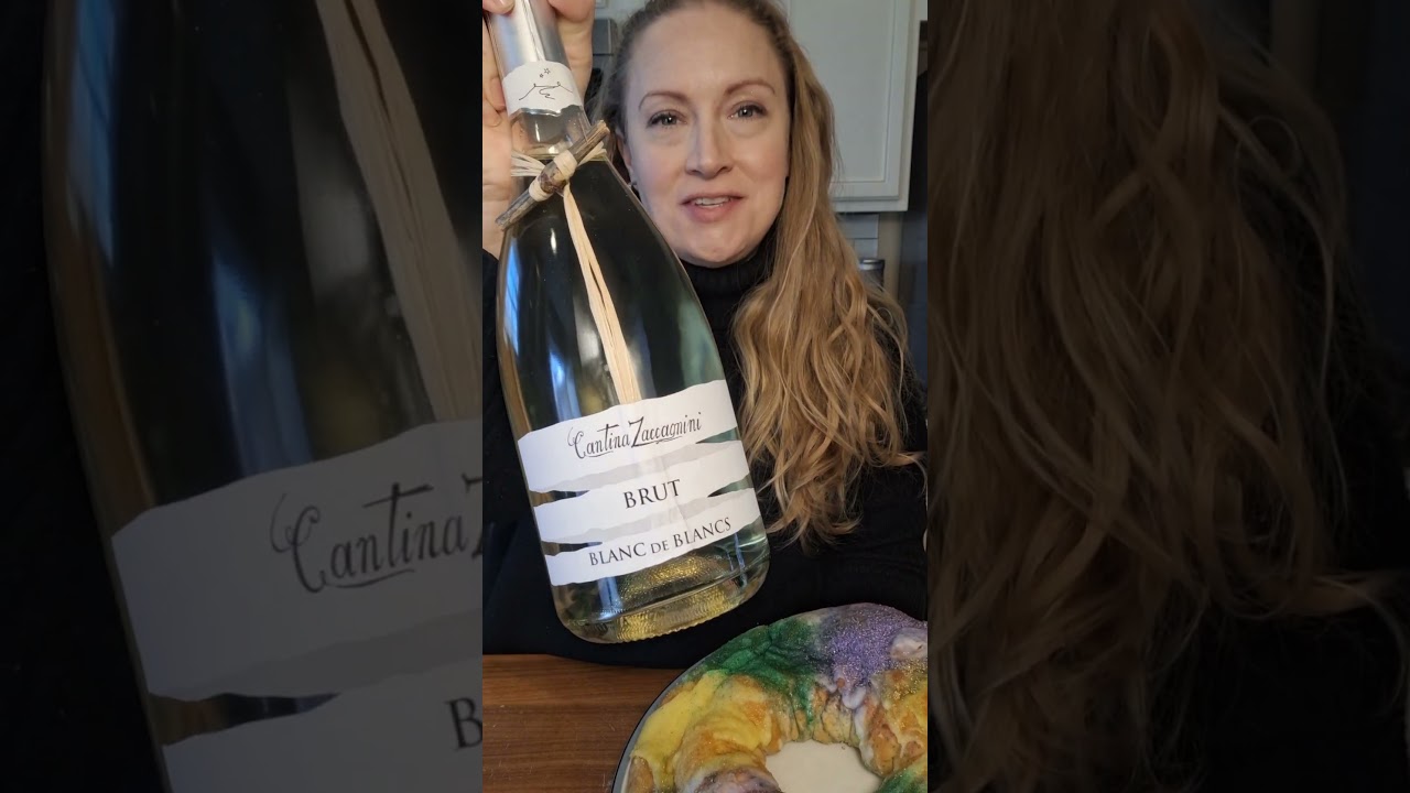 Celebrate Fat Tuesday with Zaccagnini Brut Blanc de Blancs!