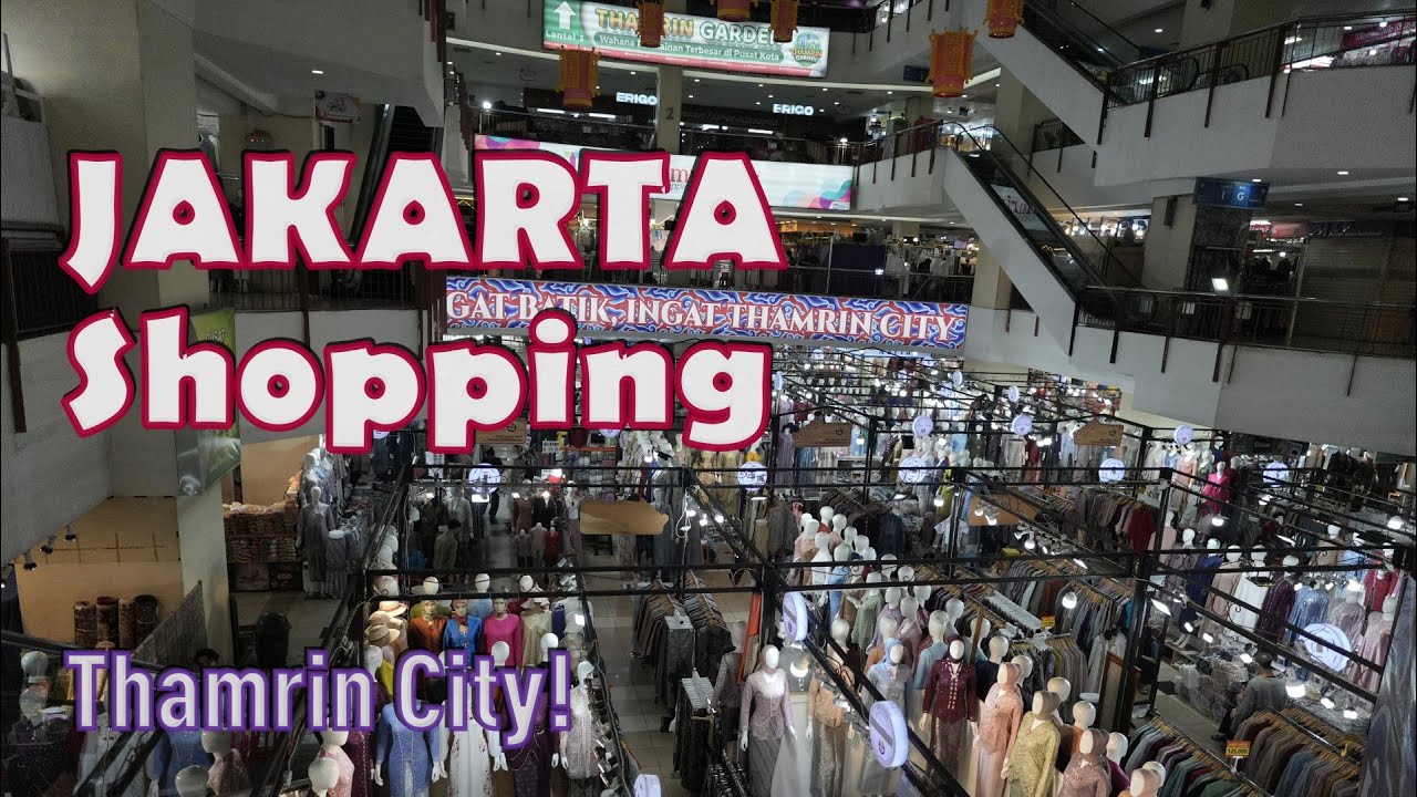 JAKARTA Shopping │ Thamrin City!