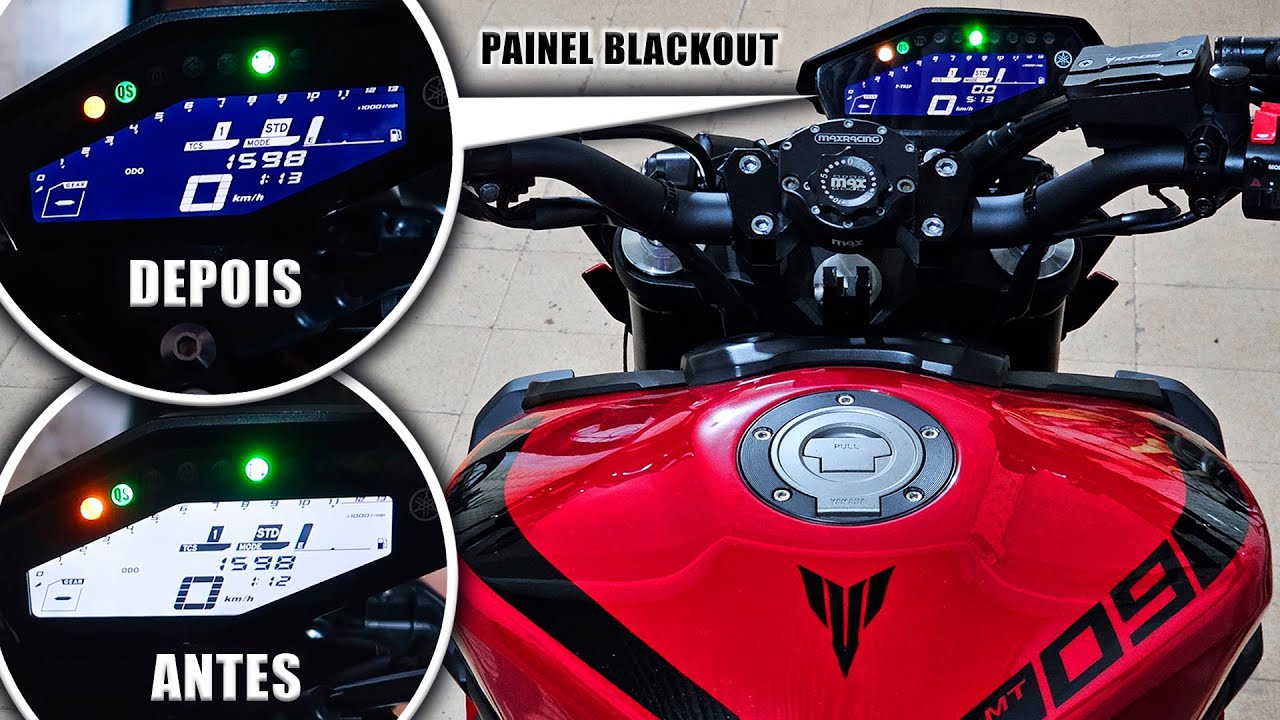 COMO FAZER PAINEL BLACKOUT AZUL NA MT 09 2023