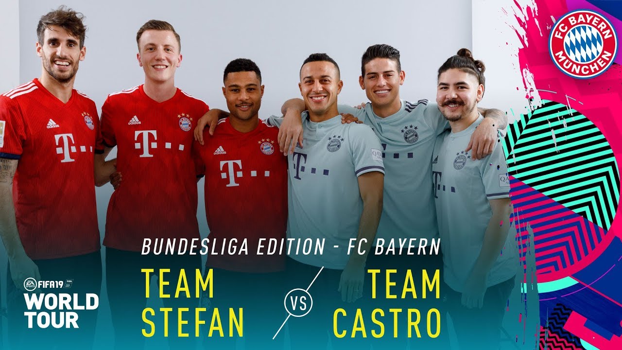 Gnabry & Martínez VS. James & Thiago!  #FIFAWorldTour